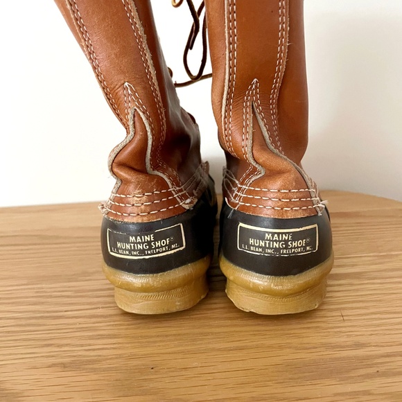 Vintage L.L.Bean Maine Hunting Duck Boots M8/L10 - Picture 3 of 9